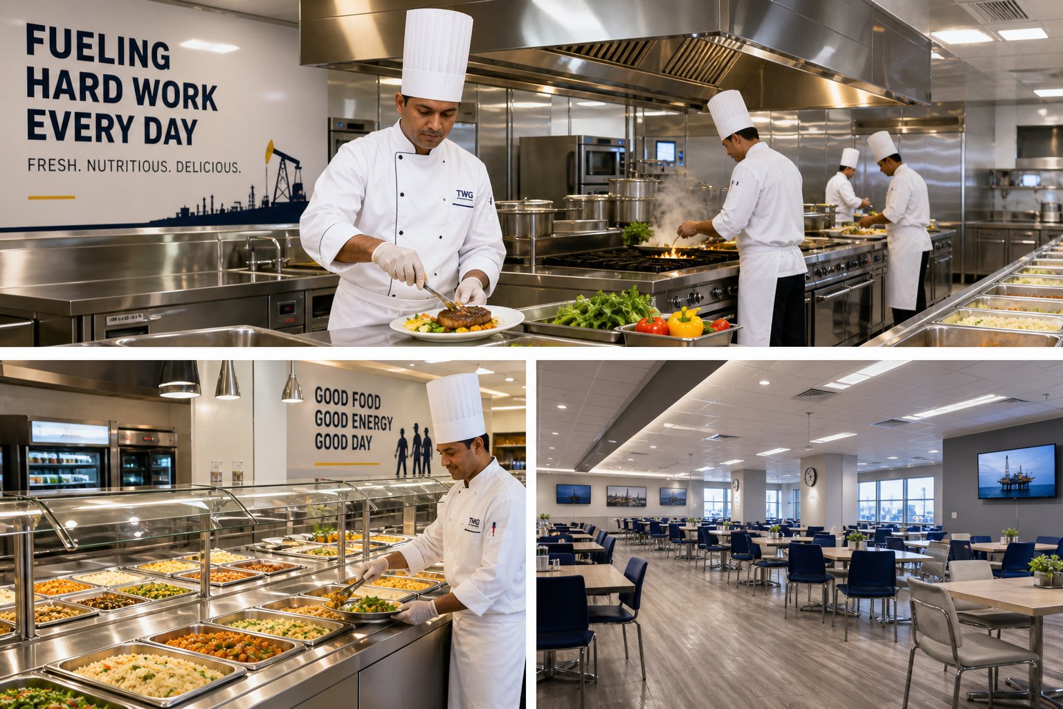 Industrial Catering Kitchen and Dining